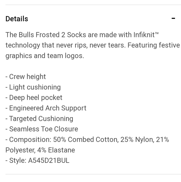 NWT Men's Chicago Bulls Frosted 2 Stance Crew Socks - Picture 8 of 8